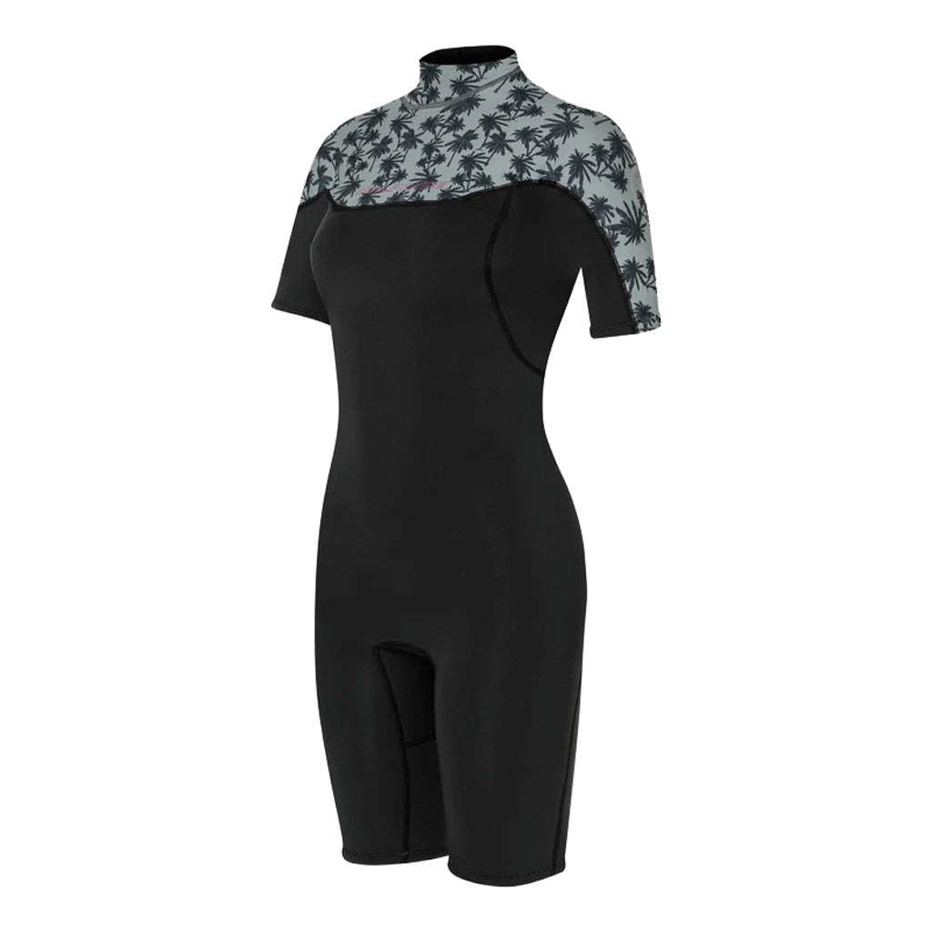 NEILPRYDE Vamp 2/2 Shorty S/S FL BZ C3 Charcoal / Palm