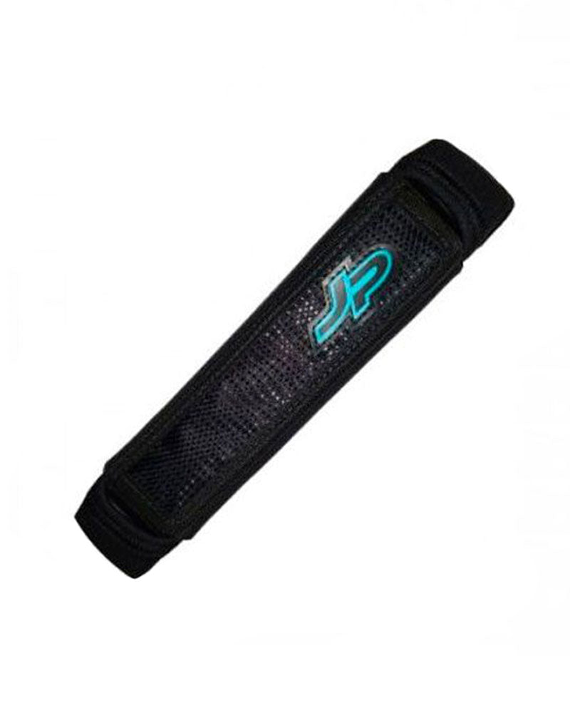 JP Footstrap Black/Blue - Double Plug incl. 4 Screws