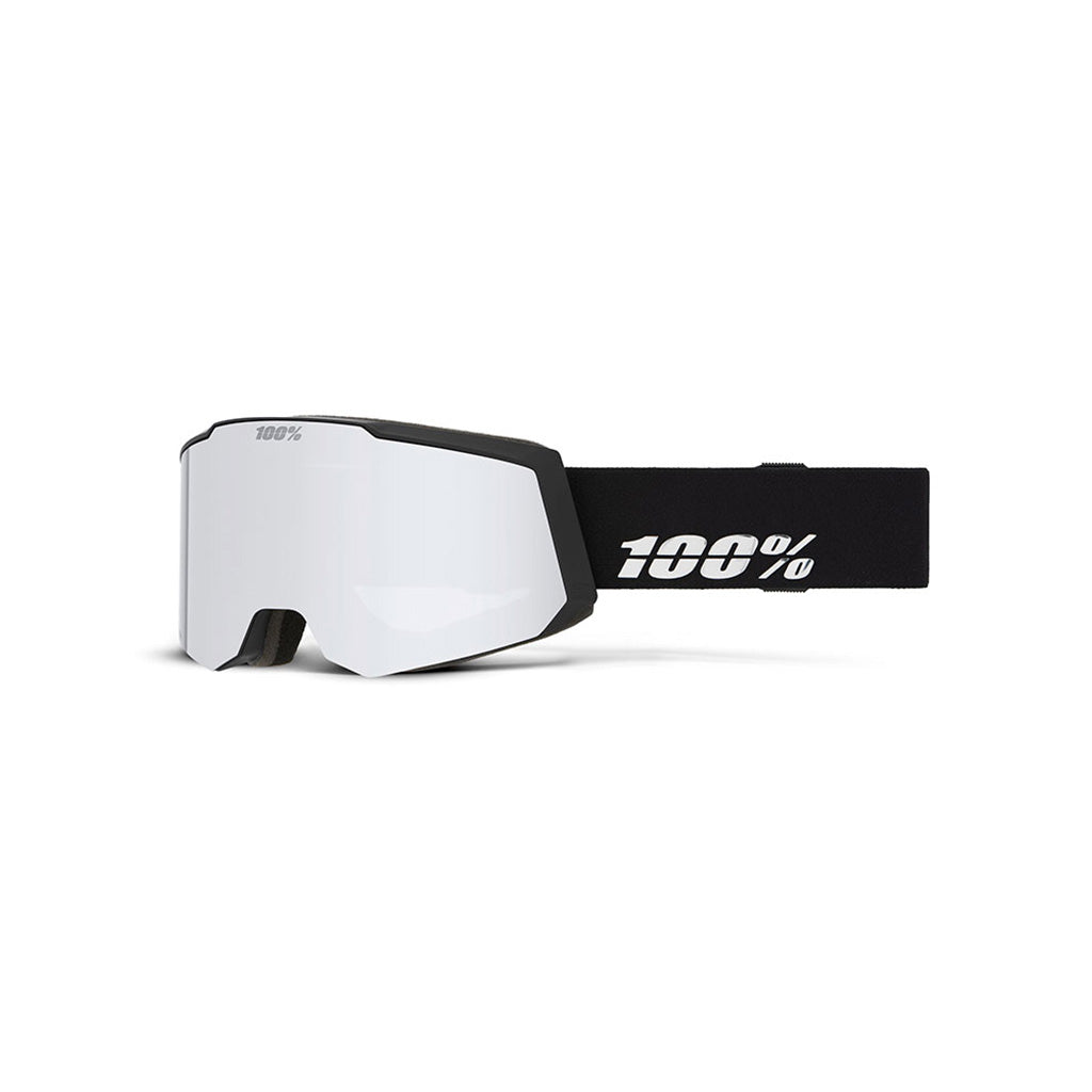 100% SNOWCRAFT S - Black / HiPER Silver Mirror