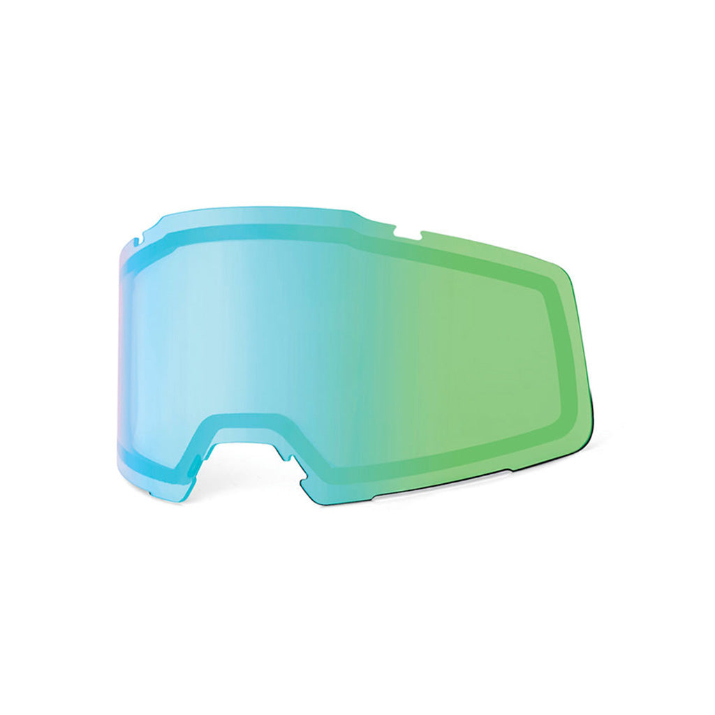 100% OKAN - HiPER Dual Pane Mirror Green Lens