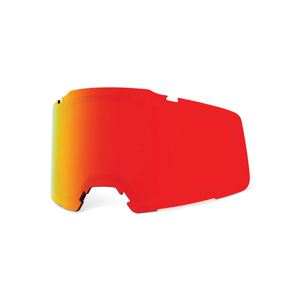 100% OKAN - HiPER Dual Pane Mirror Red Lens