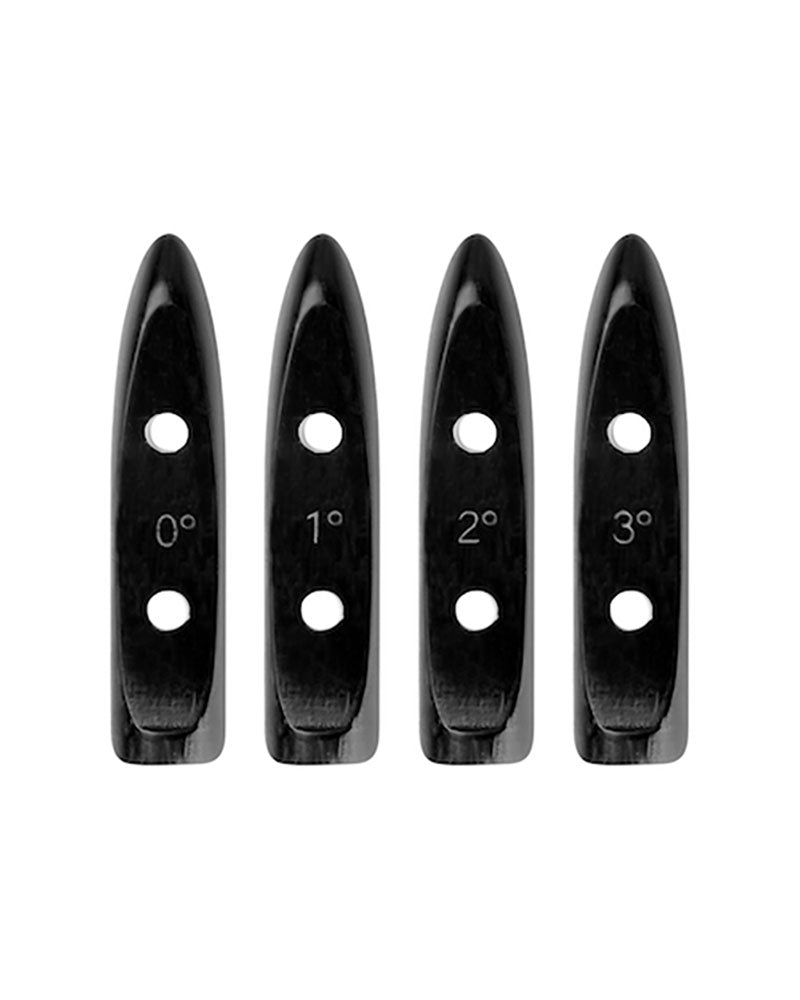 NSP Airwave Riblet Rear Wing Trim Shim Kit - 4 pcs