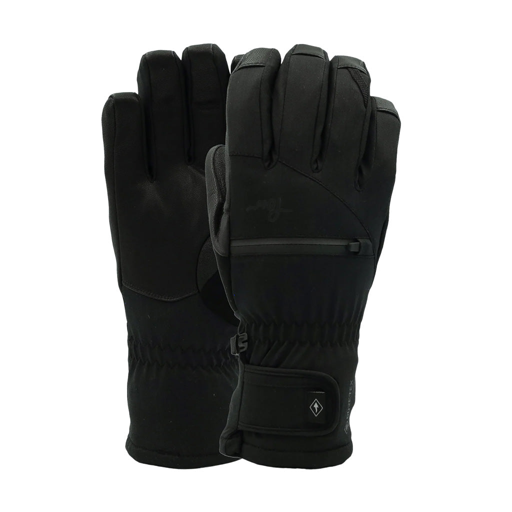 POW W Cascadia GTX Short Mitt Leather Black