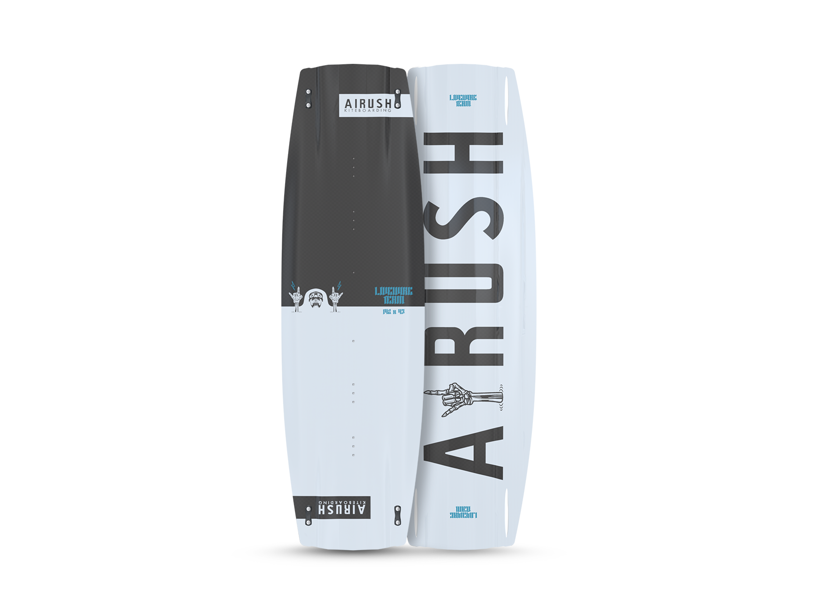 Airush LIVEWIRE TEAM V8 - BOARD, HANDLE AND FINS ONLY