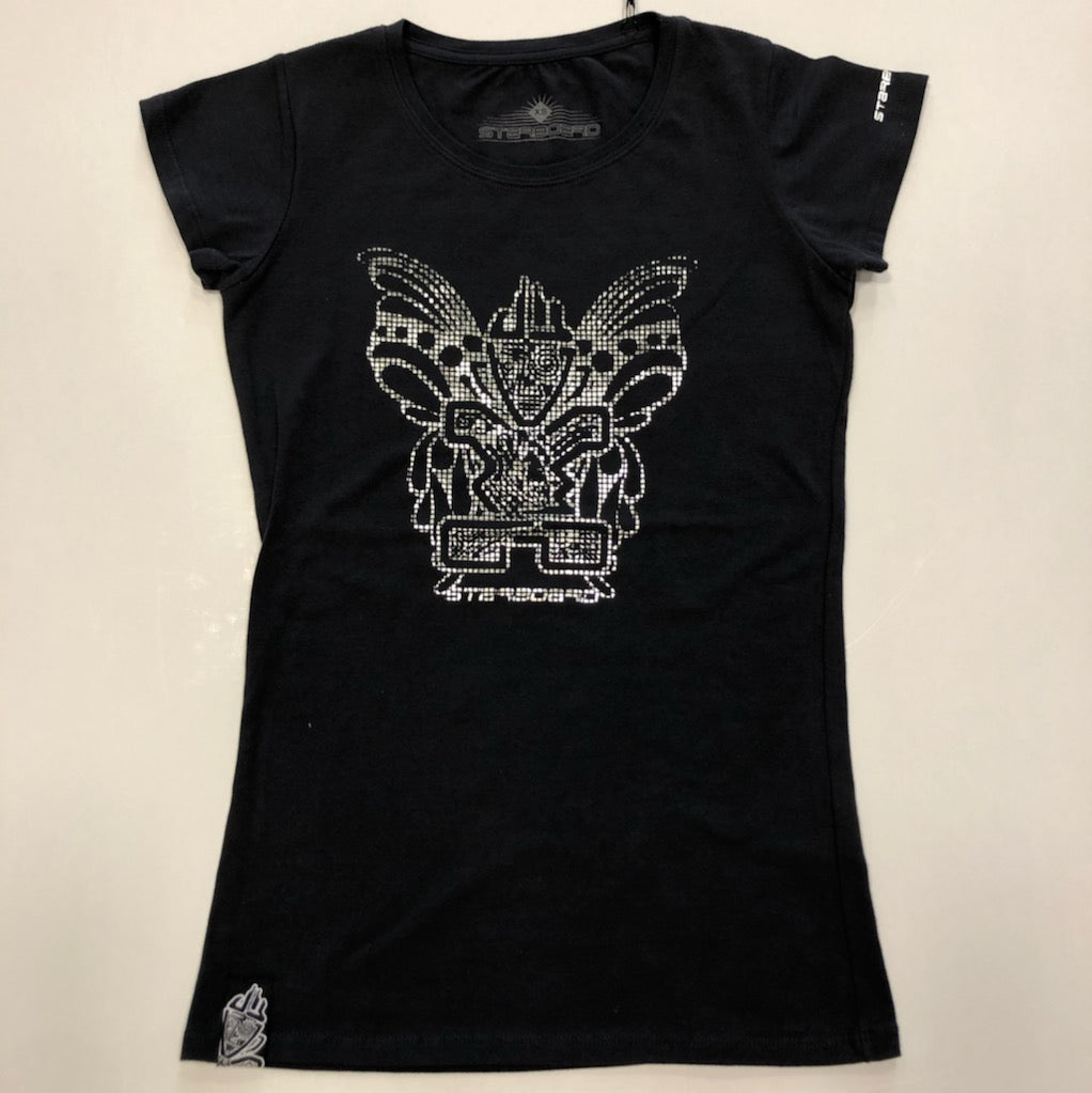 Starboard Tikhine Tiki Angle Ladies T-Shirt Charcoal