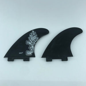 Starboard FSC Side Fins Plastic 4.5'' (complete two fins)
